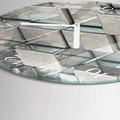 Relógio de decoração redondo Dados