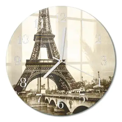 Relógio redondo Paris