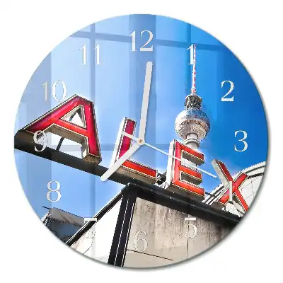 Relógio de parede redondo Praça Alexandre