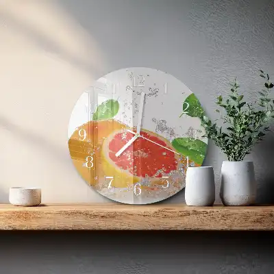 Relógio de parede redondo Toranja