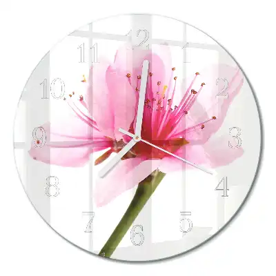 Relógio redondo Flor