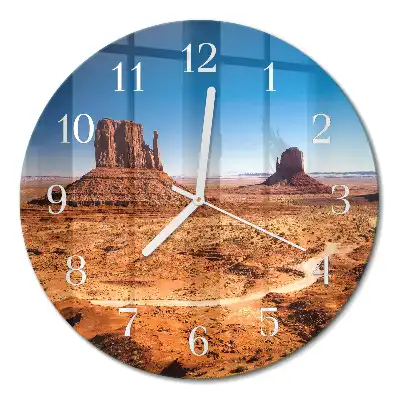 Relógio redondo Deserto