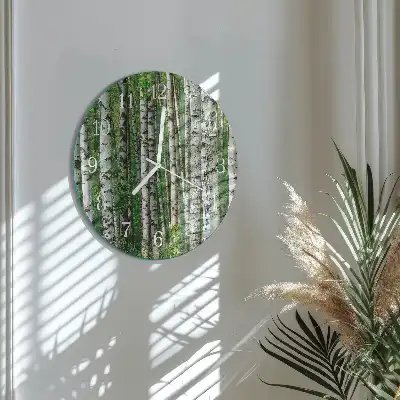 Relógio de decoração redondo Bétulas