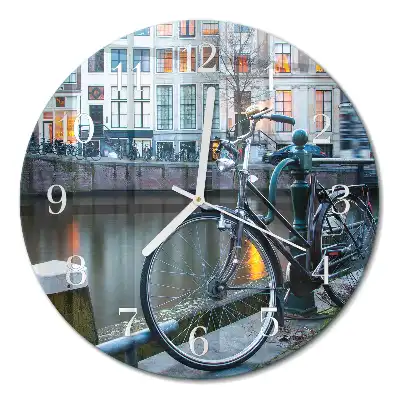 Relógio redondo Bicicleta