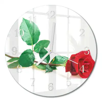 Relógio redondo Rosa
