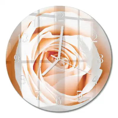 Relógio redondo Rosa