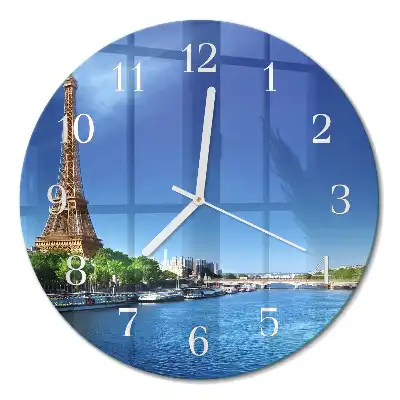 Relógio redondo O Céu de Paris