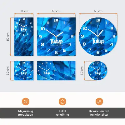 Relógio redondo Prado de montanha