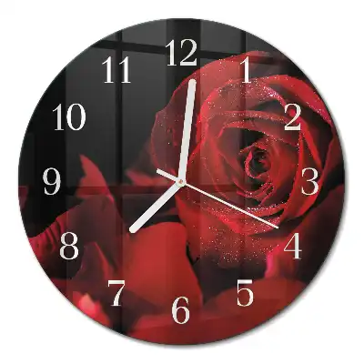 Relógio redondo Rosa