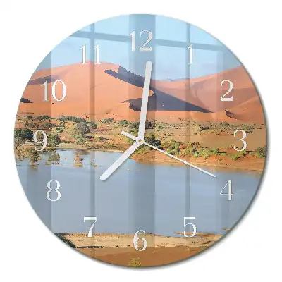 Relógio de parede redondo Deserto
