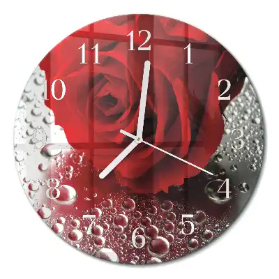 Relógio redondo Rosa