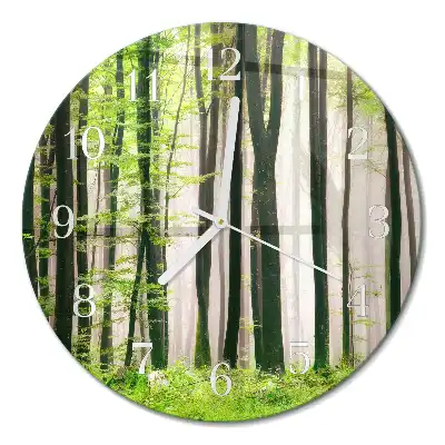 Relógio redondo Floresta