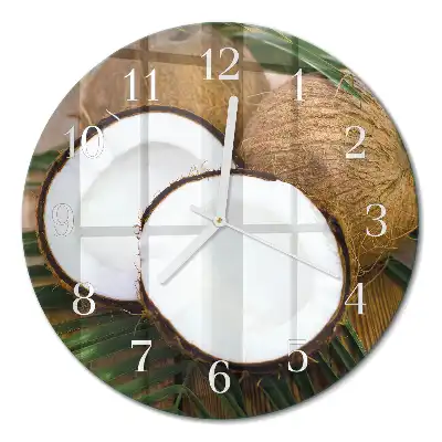 Relógio de decoração redondo Cocos