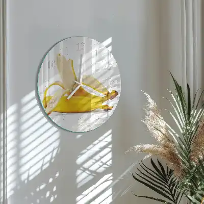 Relógio redondo Bananas
