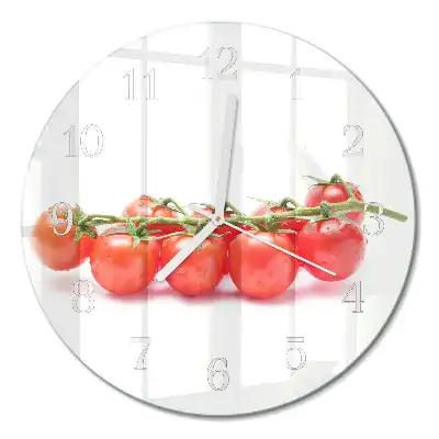 Relógio de parede redondo Tomates