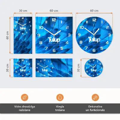 Relógio de parede redondo Azeite