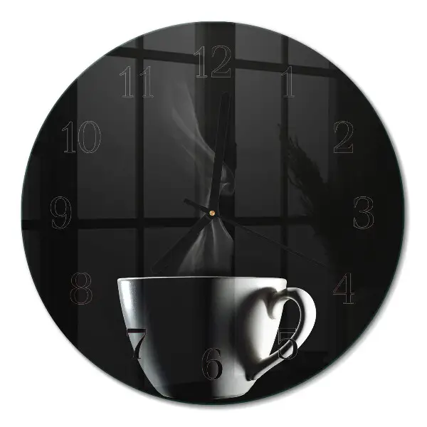 Relógio de cozinha redondo Caneca