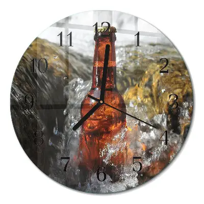 Relógio de parede redondo Cerveja
