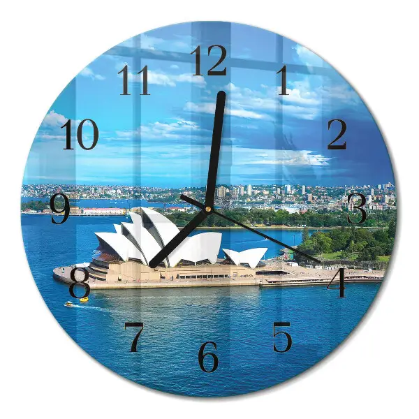 Relógio de cozinha redondo Ópera de Sydney