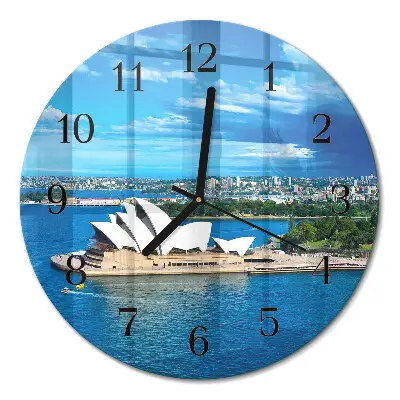 Relógio de cozinha redondo Ópera de Sydney