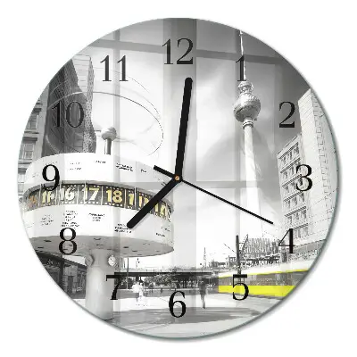Relógio de cozinha redondo Berlim
