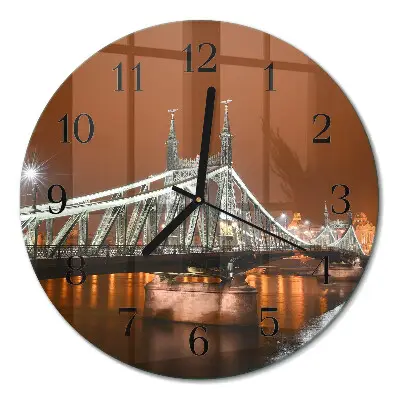 Relógio de parede redondo Ponte
