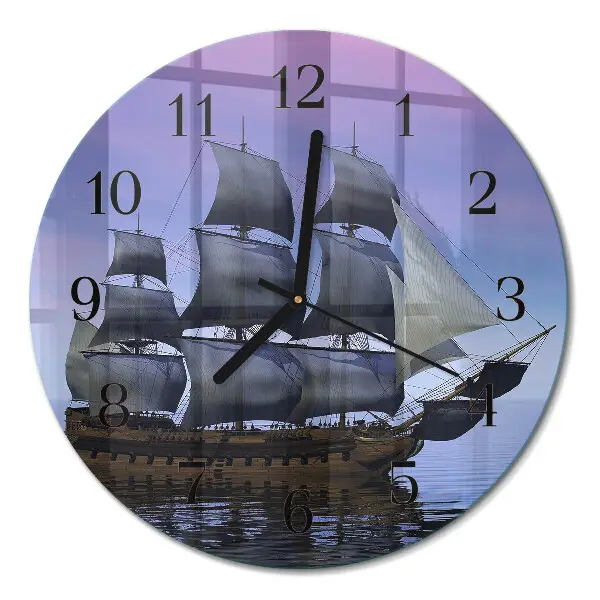 Relógio de parede redondo Navegação