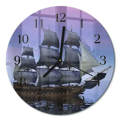 Relógio de parede redondo Navegação