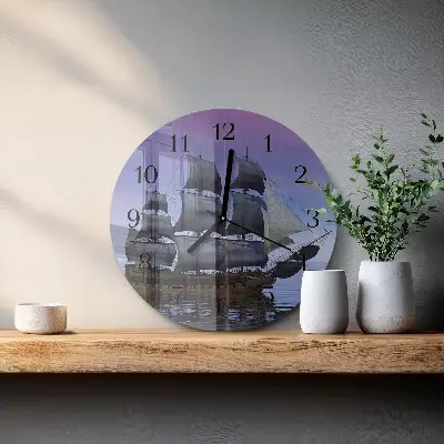 Relógio de parede redondo Navegação