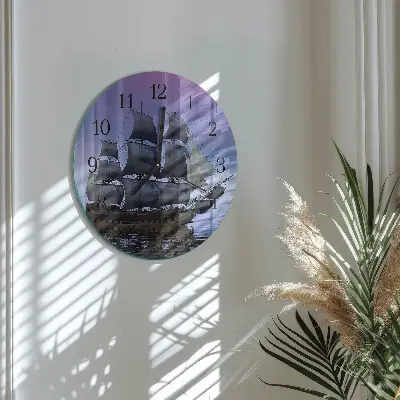 Relógio de parede redondo Navegação