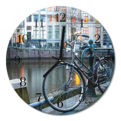 Relógio de parede redondo Bicicleta