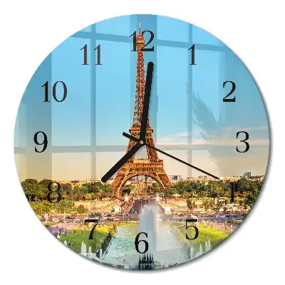 Relógio de parede redondo Paris