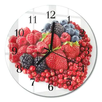 Relógio de cozinha redondo Fruta
