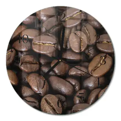 Relógio de parede redondo Café