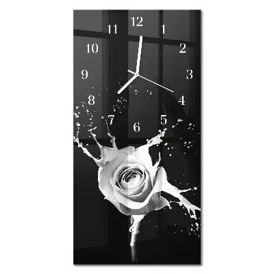 Relógio vertical Rosa