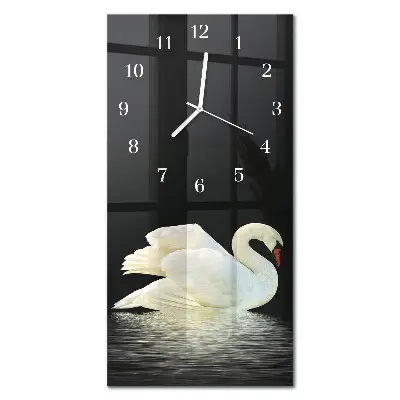 Relógio de parede retangular Cisne