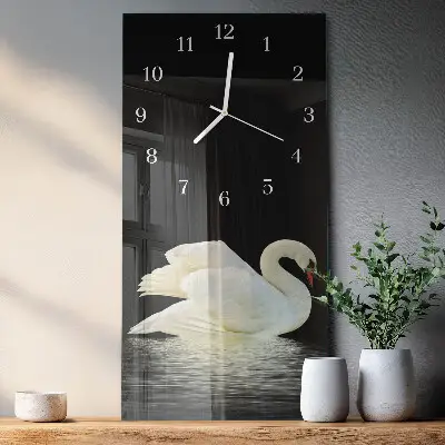 Relógio de parede retangular Cisne