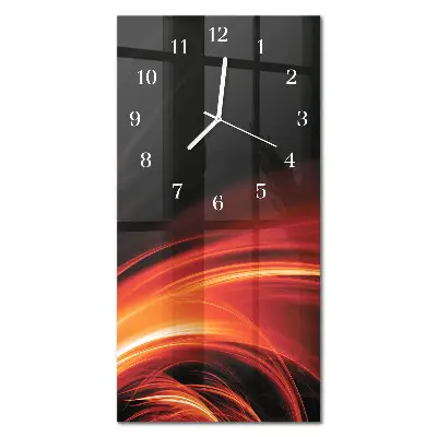 Relógio vertical Abstração