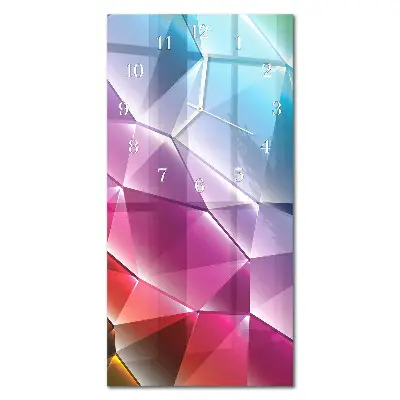 Relógio vertical Padrão 3D