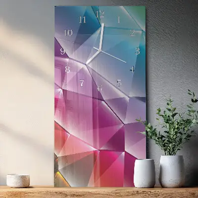 Relógio vertical Padrão 3D