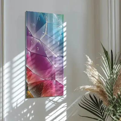 Relógio vertical Padrão 3D