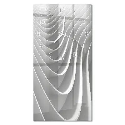 Relógio vertical Abstração