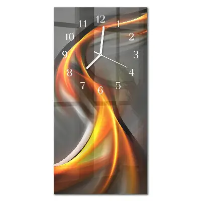 Relógio vertical Abstração
