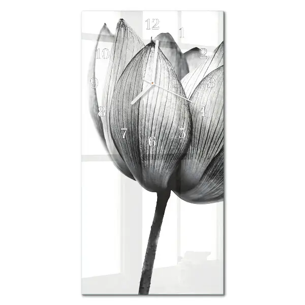 Relógio vertical Tulipa