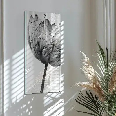 Relógio vertical Tulipa