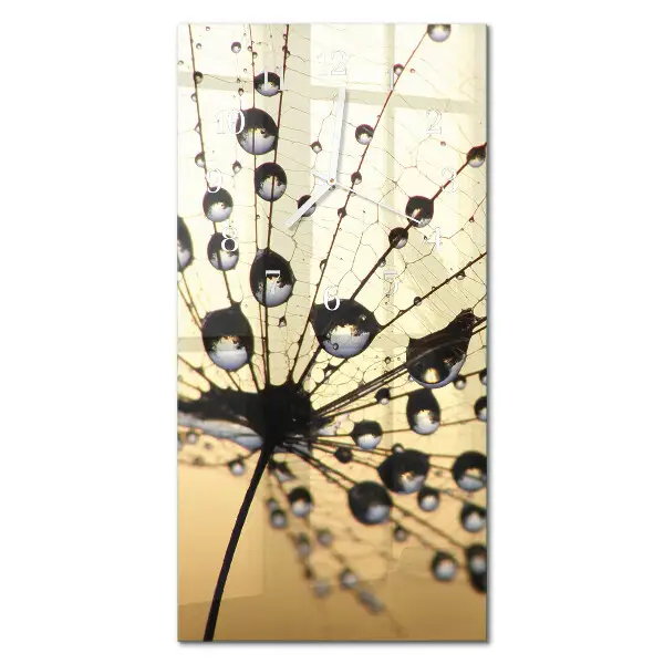 Relógio vertical Teia de aranha