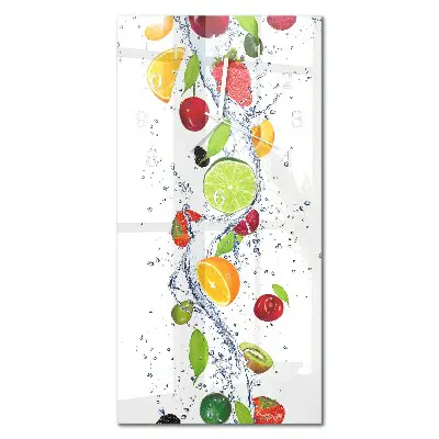 Relógio de parede retangular Fruta