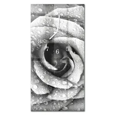 Relógio vertical Rosa