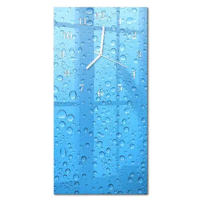 Relógio vertical Uma gota de água