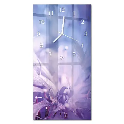 Relógio vertical Flor